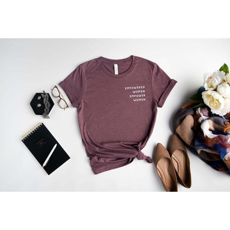 Girl Power Sweatshirt, Inspirational Shirt, Equal Rights, Empowered Women T-shirt Hoodie | HypeDripTees.com