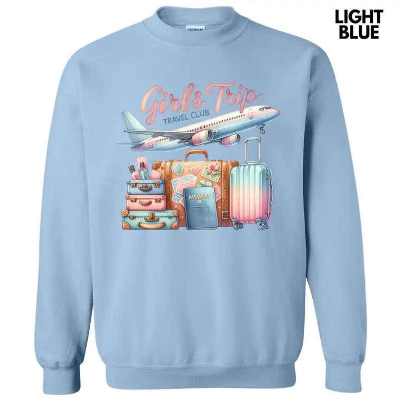 Girls Trip Suitcases Sweatshirt 'NLB' T-Shirts, Hoodie | HypeDripTees.com