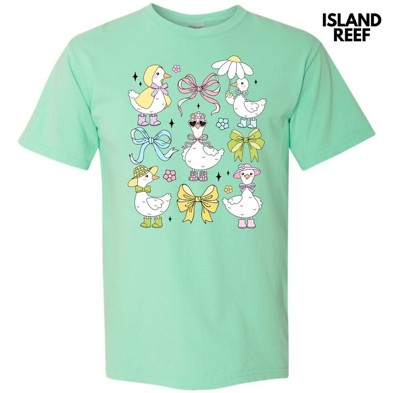 Girly Goose Collage Comfort Colors T-Shirt 'NLB' Hoodie, Sweatshirt | HypeDripTees.com