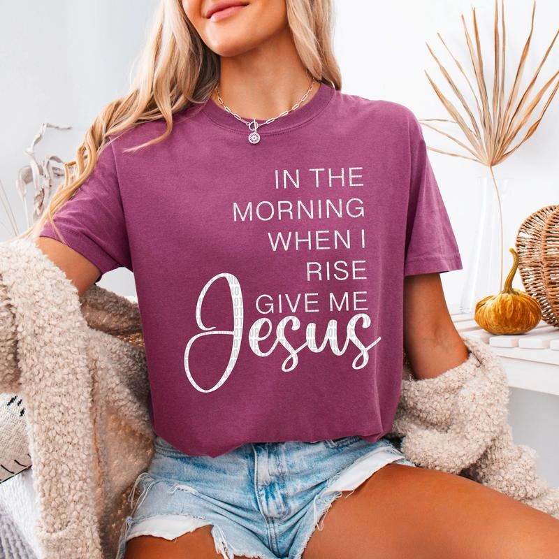 Give Me Jesus DTF Transfers - THIS IS NOT A SHIRT Hoodie, Sweatshirt | HypeDripTees.com