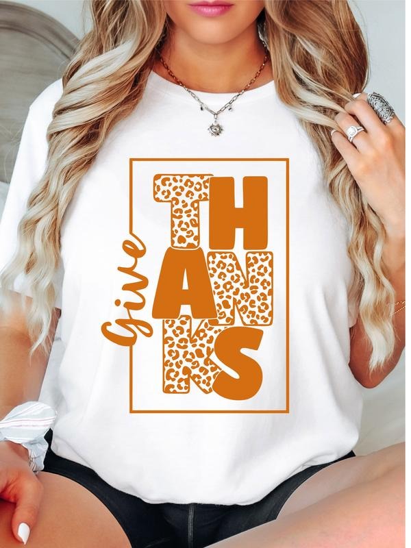 Give Thanks T-Shirt, Love Fall Shirt, Hello Pumpkin Tee, Thanksgiving Gift Tee, Family Thanksgiving Shirt, Fall Vibes...
