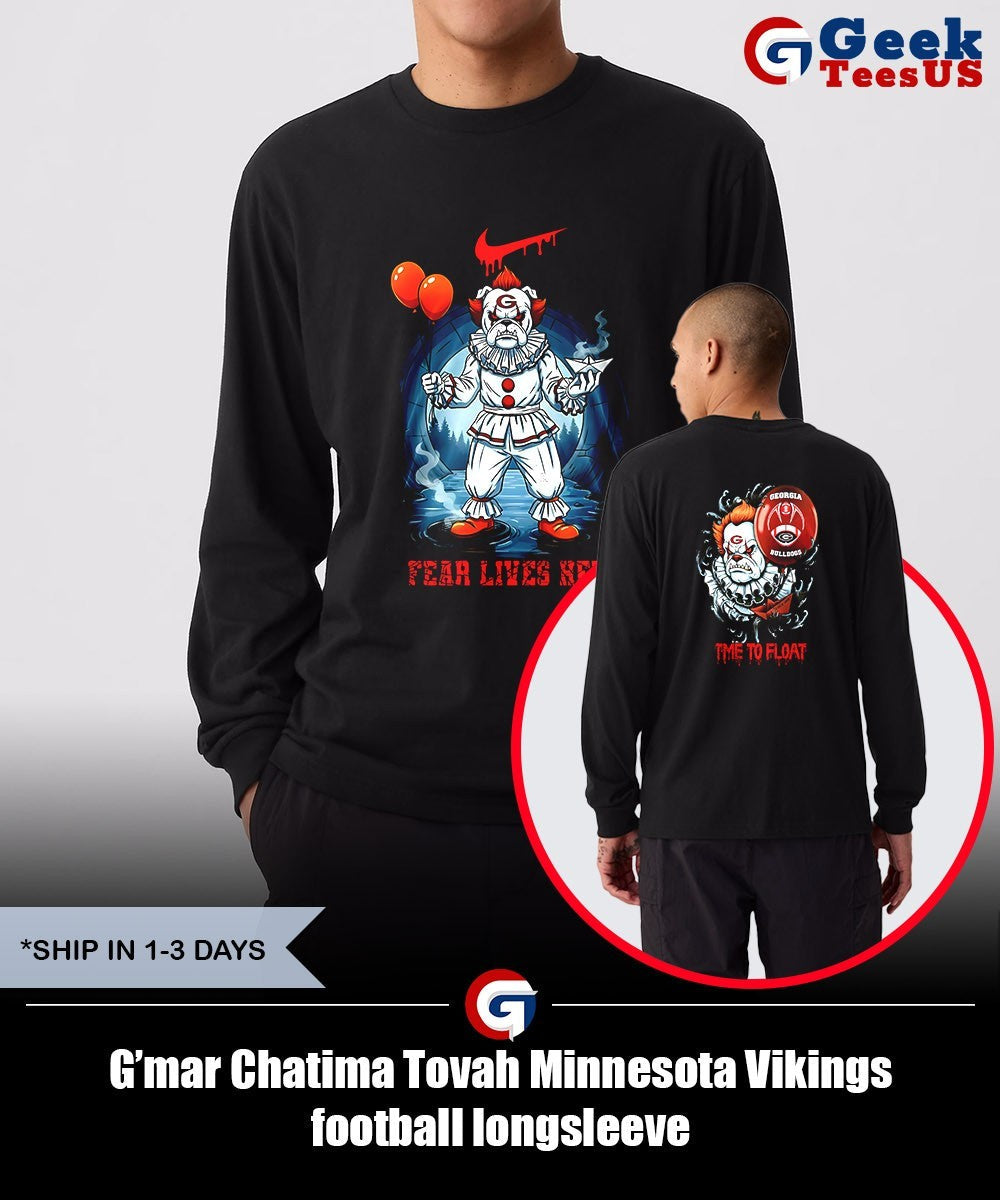 G’mar Chatima Tovah Minnesota Vikings football shirt