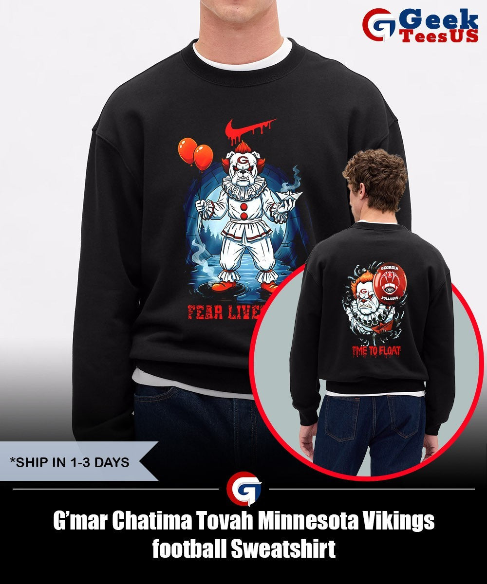 G’mar Chatima Tovah Minnesota Vikings football shirt