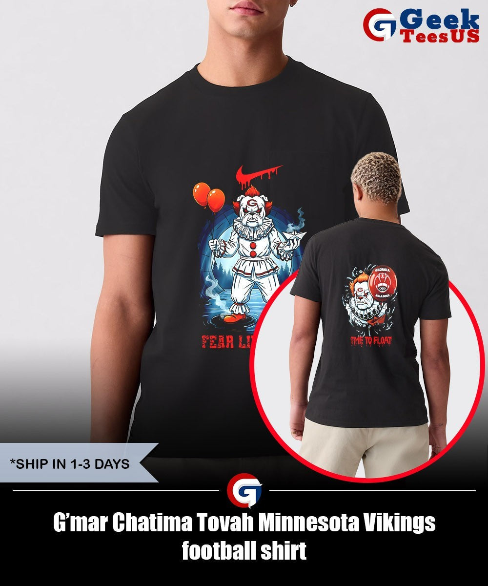G’mar Chatima Tovah Minnesota Vikings football shirt