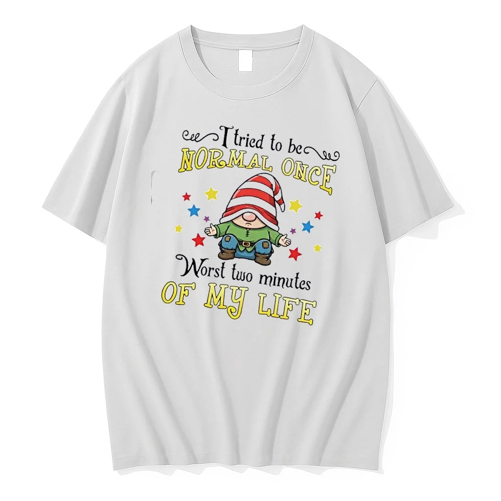 Gnomes I Tried To Be Normal Once Worst Two Minutes Of My Life Tshirts Sweater Hoodie, Sweatshirt | HypeDripTees.com