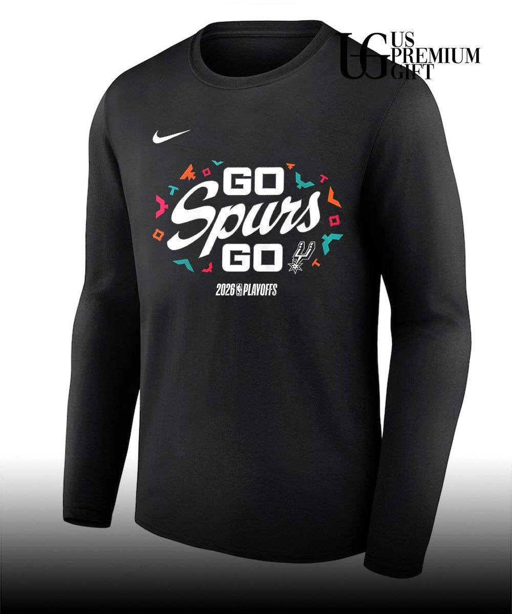 Go Spurs Go’ 2025-26 NBA Playoffs San Antonio Spurs Mantra shirt