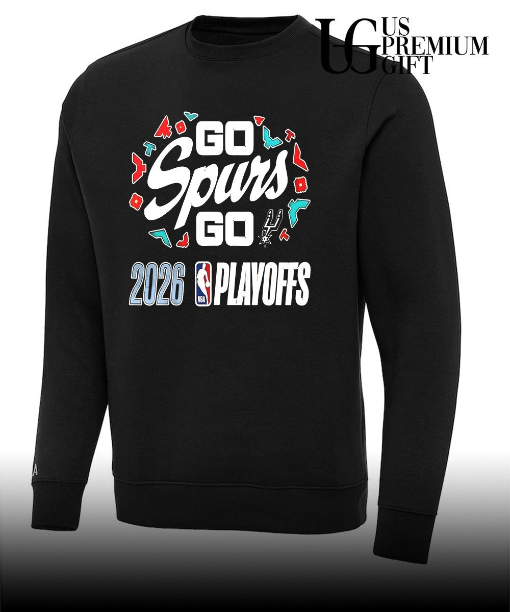 Go Spurs Go 2026 NBA Playoffs San Antonio Spurs basketball shirt