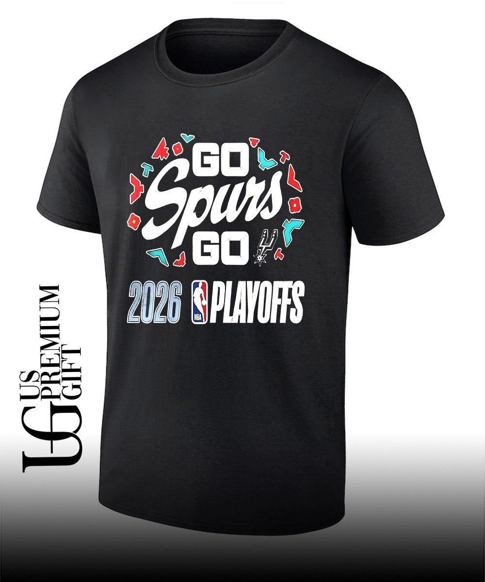 Go Spurs Go 2026 NBA Playoffs San Antonio Spurs basketball shirt