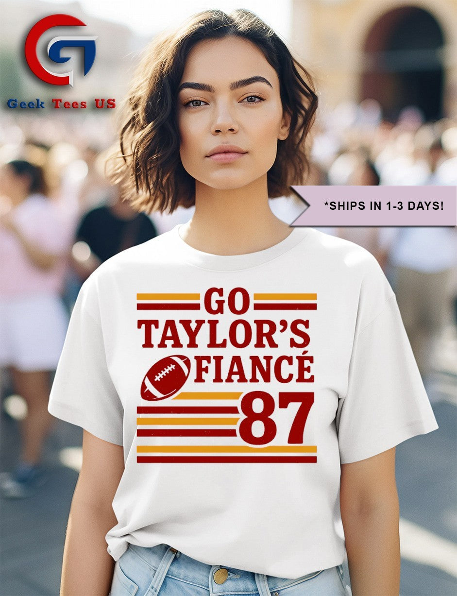 Go Taylor’s Fiance 87 Travis Kelce Engagement shirt
