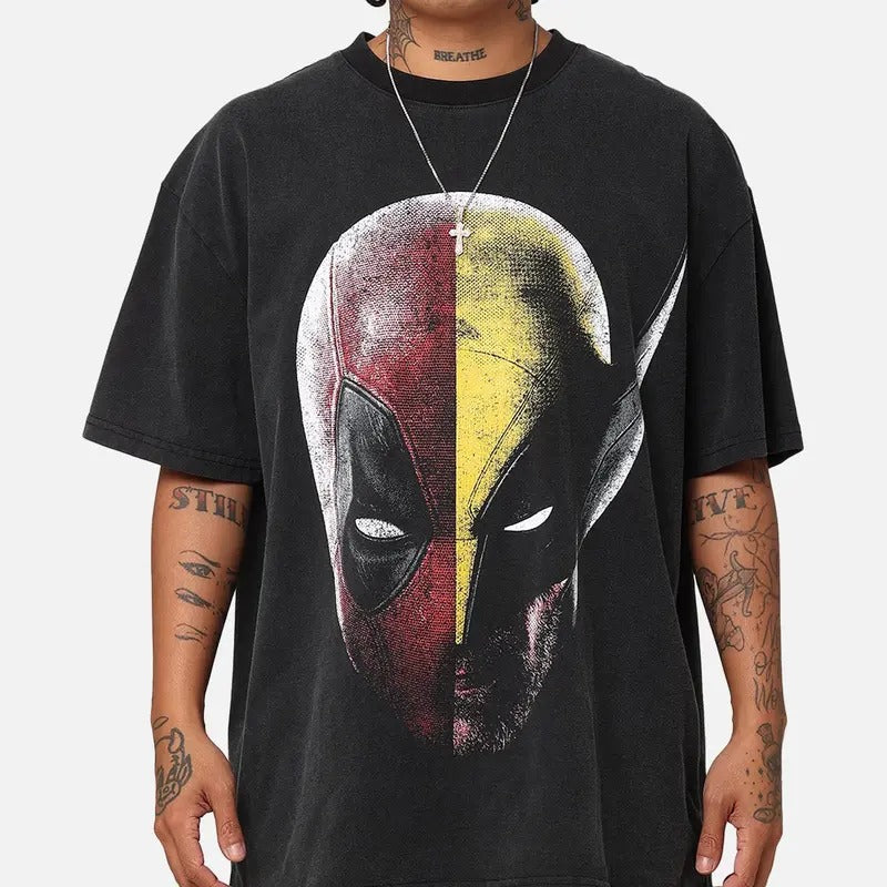 Goat Crew M4rVel Dead.pOol and Wolve.rine T-Shirt Trending Movie T shirt Vintage 90s T-shirt gift for Movie fans gift for...