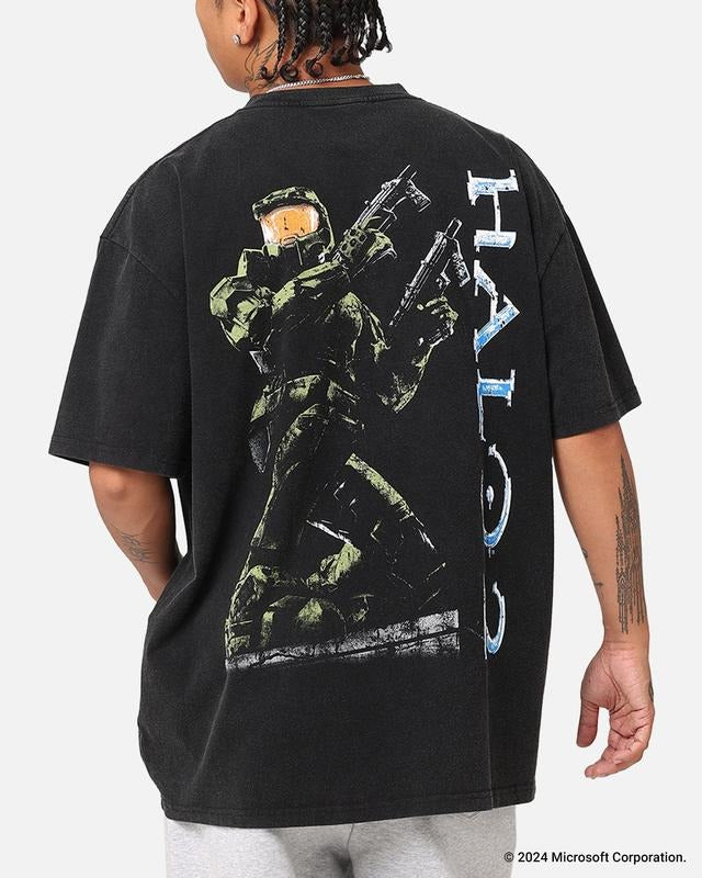 Goat Crew X Halo Halo 2 T-Shirt Trending Movie T shirt Vintage 90s T-shirt gift for Movie fans gift for him gift for her...