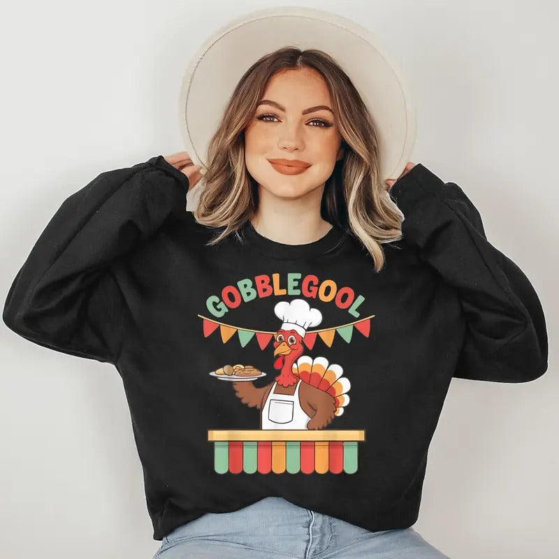 Gobblegool Turkey Thanksgiving Sweatshirt T-Shirts, Hoodie | HypeDripTees.com