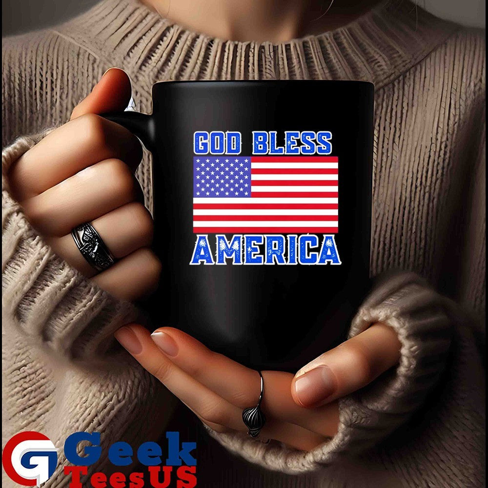 God Bless America Flag T-shirt