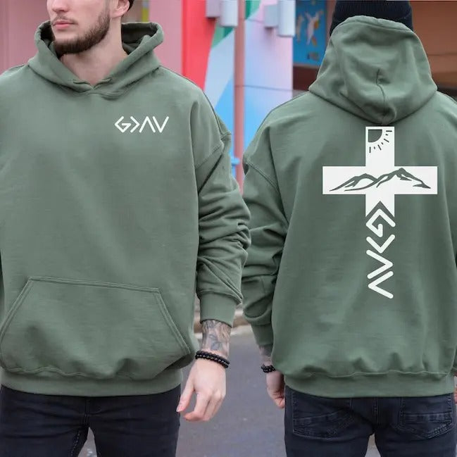 God Is Greater Than The Highs And Lows Hoodie, Christian Hoodie, Faith Sweatshirt, Jesus Shirt,Christian Gift For...