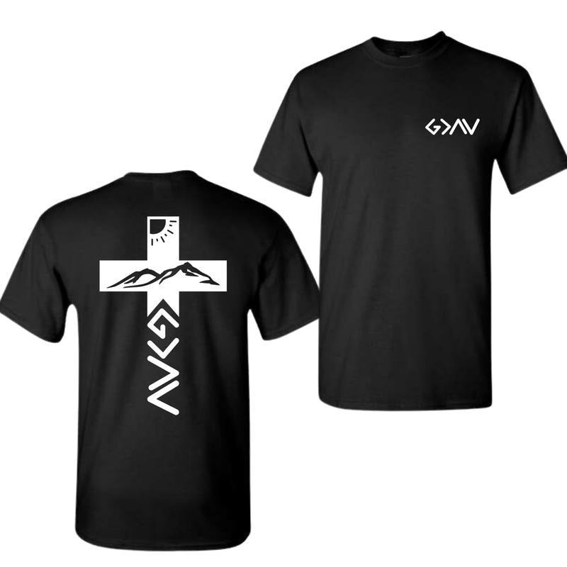 God Is Greater Than The Highs And Lows T-Shirt, Faith Shirt, Jesus Shirt, Christian Gift For Him, Bible Jesus Lover Gift...