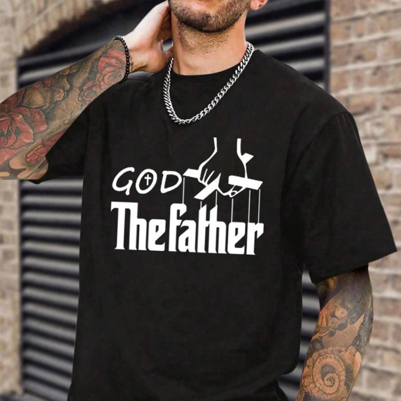 God The Father Christian Shirt Pure Cotton Casual Street Style Crew Neck Short Sleeve For Women For Men Hoodie, Sweatshirt