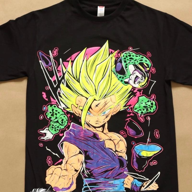 Gohan T-shirt Cotton Black Casual Hoodie, Sweatshirt | HypeDripTees.com