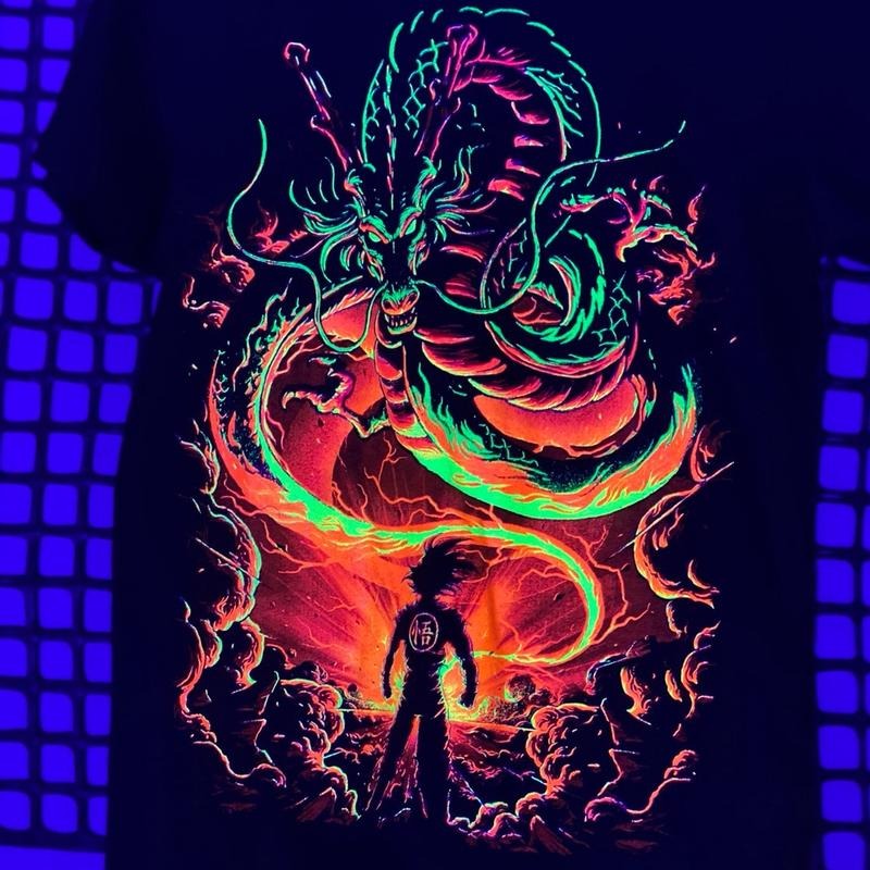 Goku fuego T-shirt Crewneck Hoodie, Sweatshirt | HypeDripTees.com