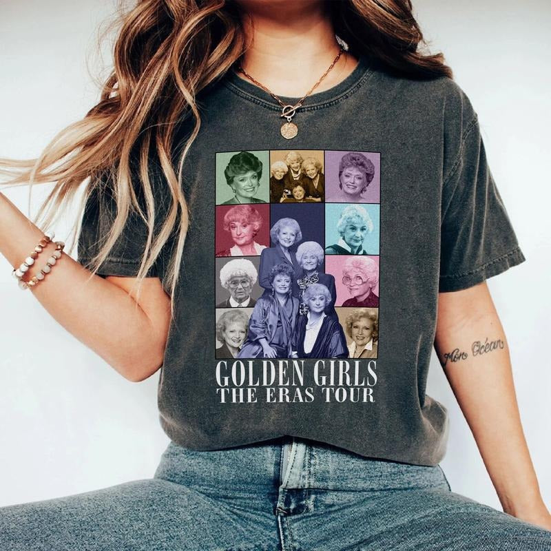 Golden Girls The Eras Tour Shirt Blanche Devereaux Sophia Petrillo Dorothy Zbornak T Shirt Golden Girls Sitcom Shirt...