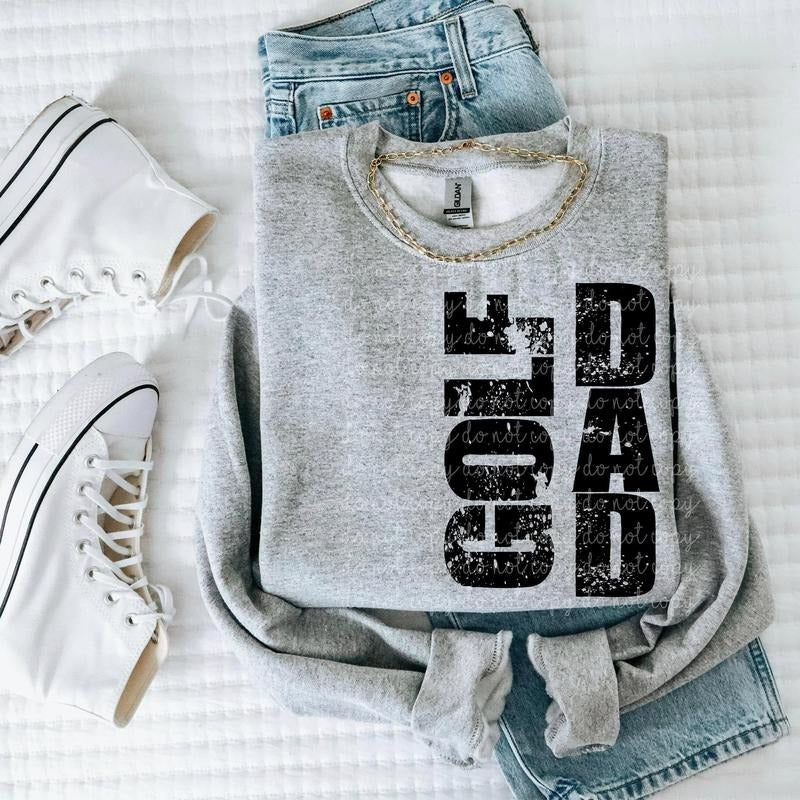 Golf Dad DTF Transfers - THIS IS NOT A SHIRT Hoodie, Sweatshirt | HypeDripTees.com