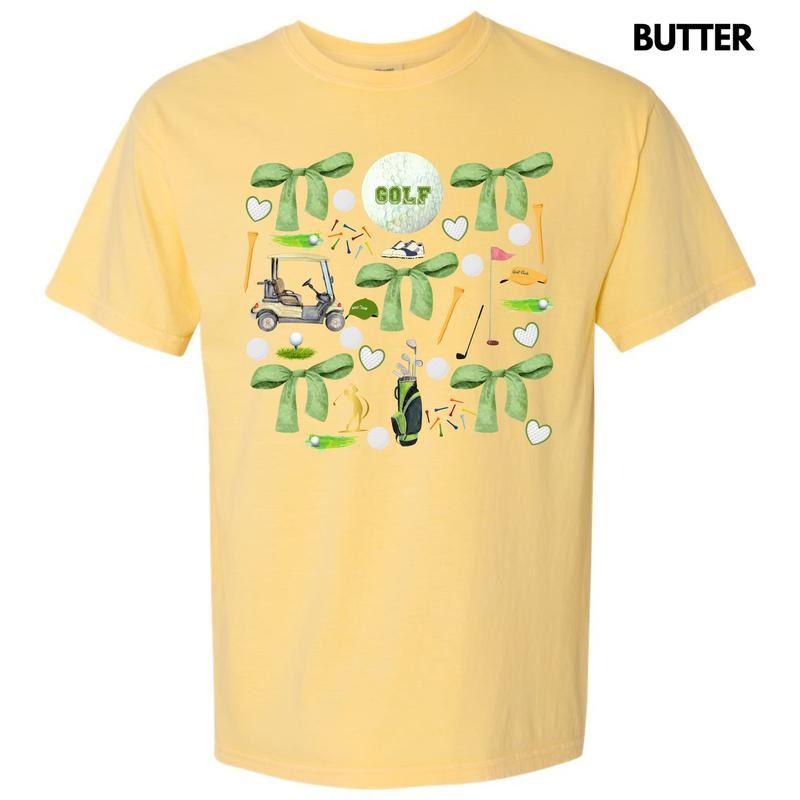 Golf Day Collage Comfort Colors T-Shirt 'NLB' Hoodie, Sweatshirt | HypeDripTees.com