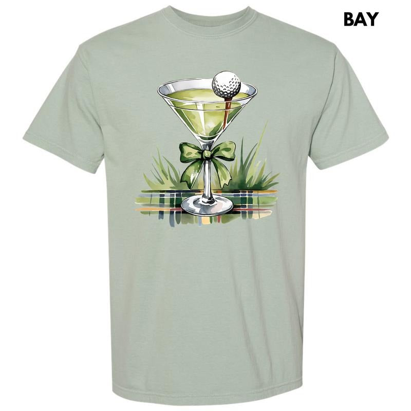 Golfing Martini Comfort Colors T-Shirt 'NLB' Hoodie, Sweatshirt | HypeDripTees.com