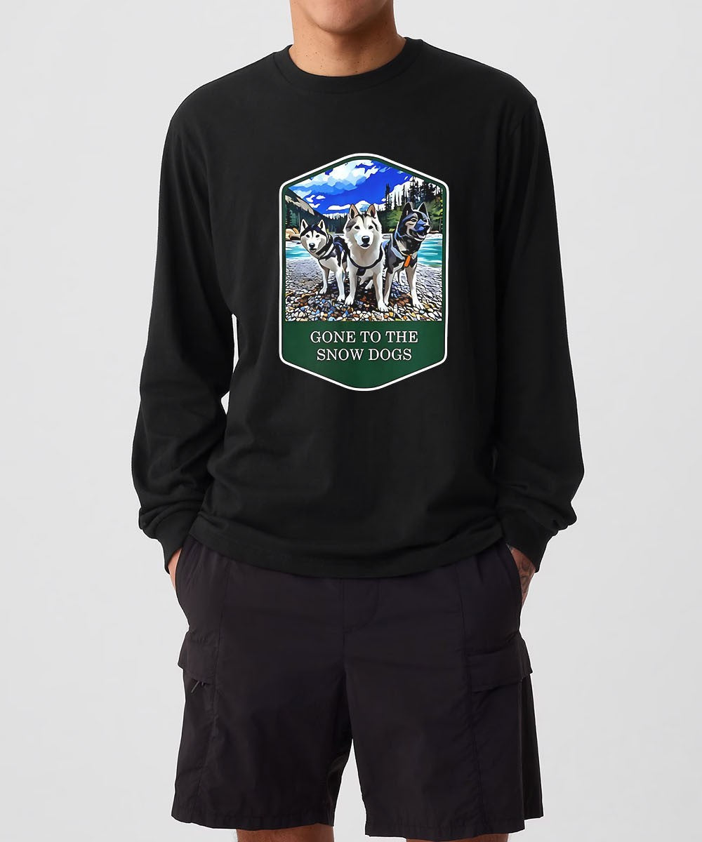 Gone to the snow dogs shirt