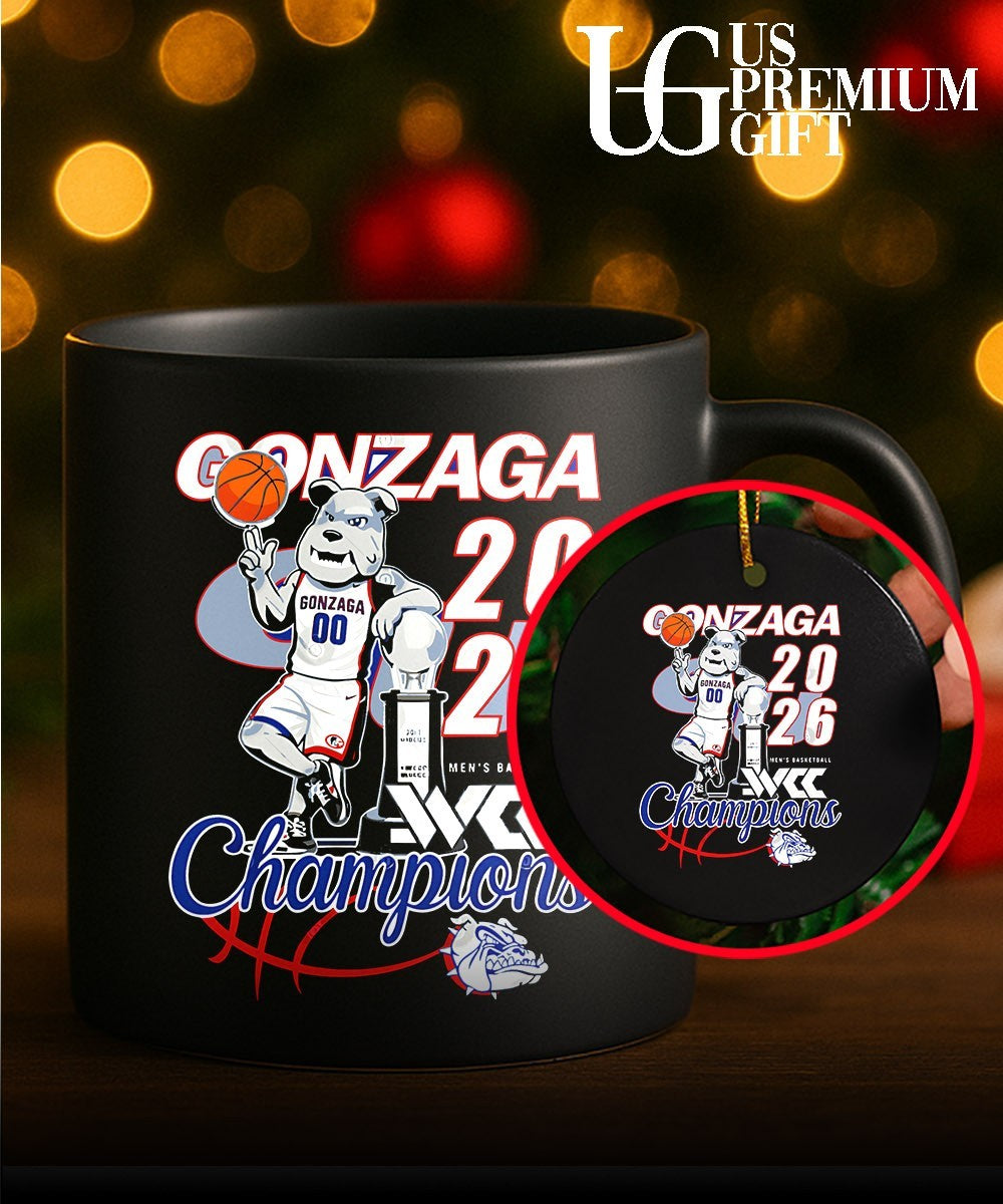 Gonzaga Bulldogs 2026 Men’s Basketball WCC Champions shirt
