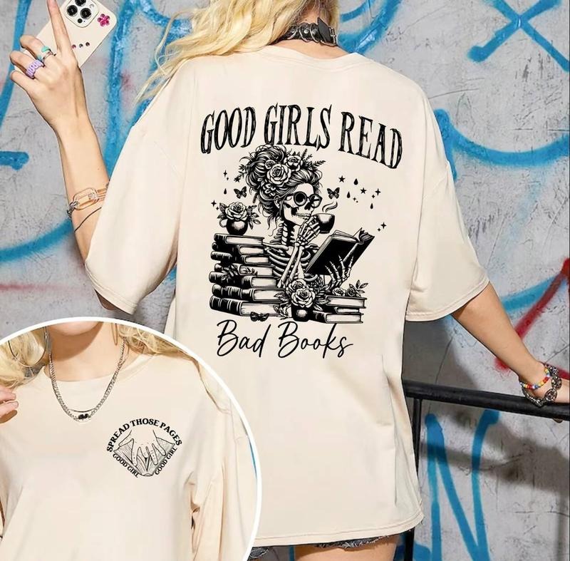 Good Girls Read Bad Books, Spread Those Pages, Good Girls Sweatshirt, Dark Romance, Smut Reader, Book Lover Gift...