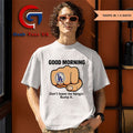 Good Morning LA Dodgers ring don’t leave me hangin bump it shirt