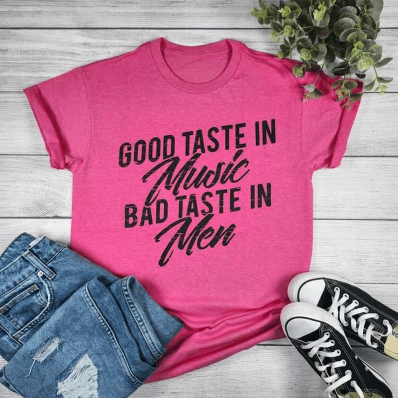 Good Taste In Music Graphic T-shirt Hoodie, Sweatshirt | HypeDripTees.com