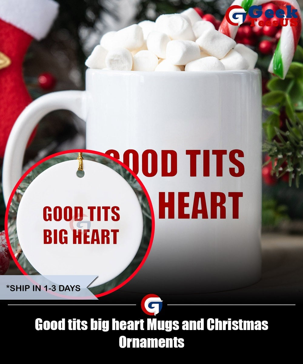 Good tits big heart shirt