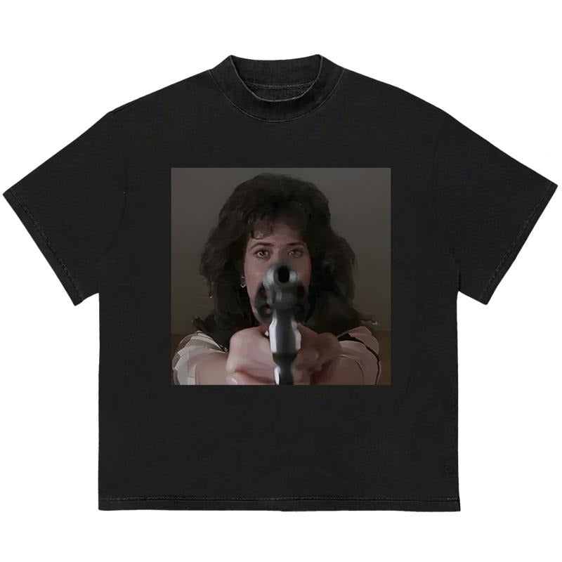 Goodfellas Karen Gun T-Shirt Street Style Recycled Cotton Graphic Ultimate Gift for Fans Hoodie, Sweatshirt