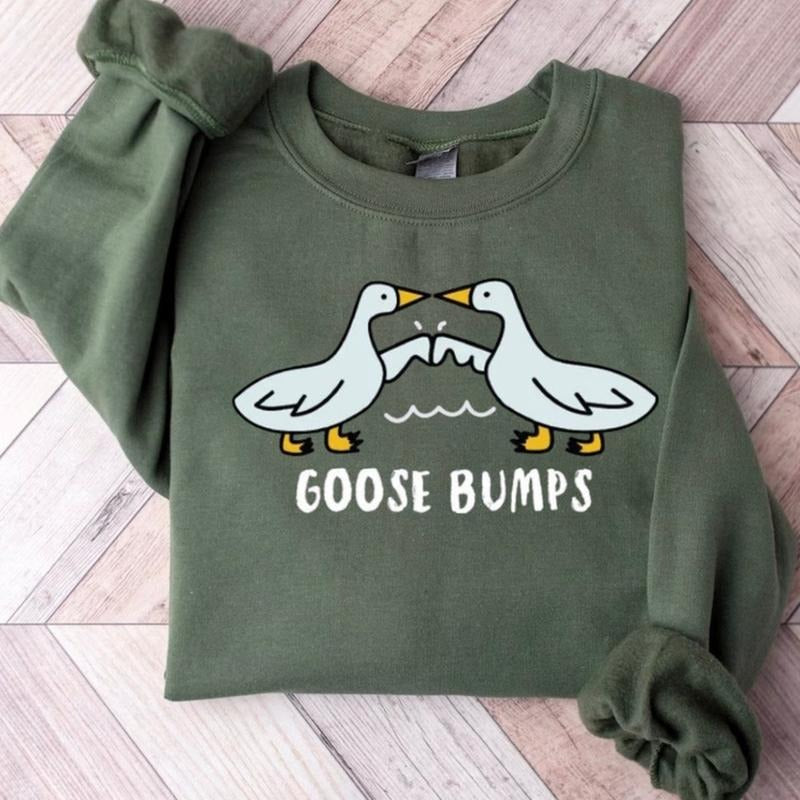 Goose T-shirt, Goose Bumps, Funny Shirt, Funny Unisex Shirt, Goose Bumps Tshirt, Goose Bumps.Funny Tee/s Shirt, Silly...
