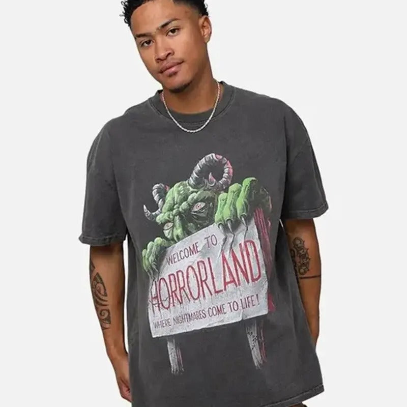 Goosebumps  land Vintage 90s Movie Shirt,   Tshirt Fan Gift, Gift For Halloween Party, Spooky Season Lovers Tshirt...