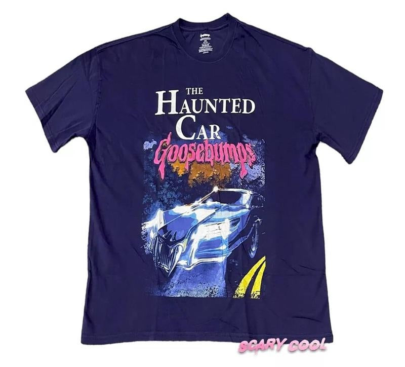Goosebumps Shirt, The Haunted Car Tshirt, Goosebumps   Shirt, RLStine Shirt, Halloween Shirt,   Movies Shirt Hoodie,...
