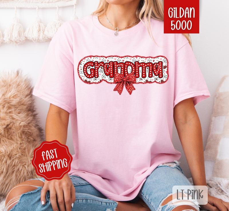 Grandma Valentine Shirt Gildan Cute Plus Sizes T-Shirts, Hoodie, Sweatshirt