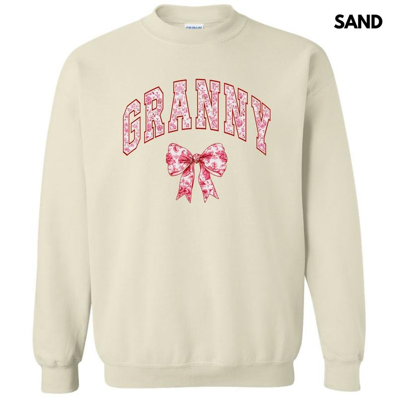Granny Red Ginger Jar Florals Sweatshirt 'NLB' T-Shirts, Hoodie | HypeDripTees.com