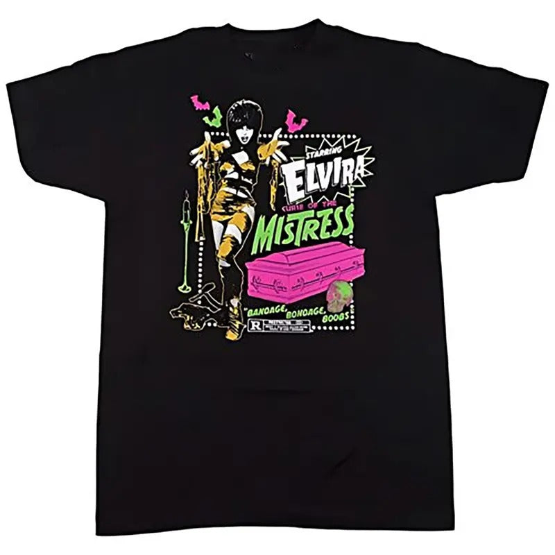 Graphic Elvira Mu.mmy Curse Mistress of The Dark T-Shirt Hoodie, Sweatshirt | HypeDripTees.com