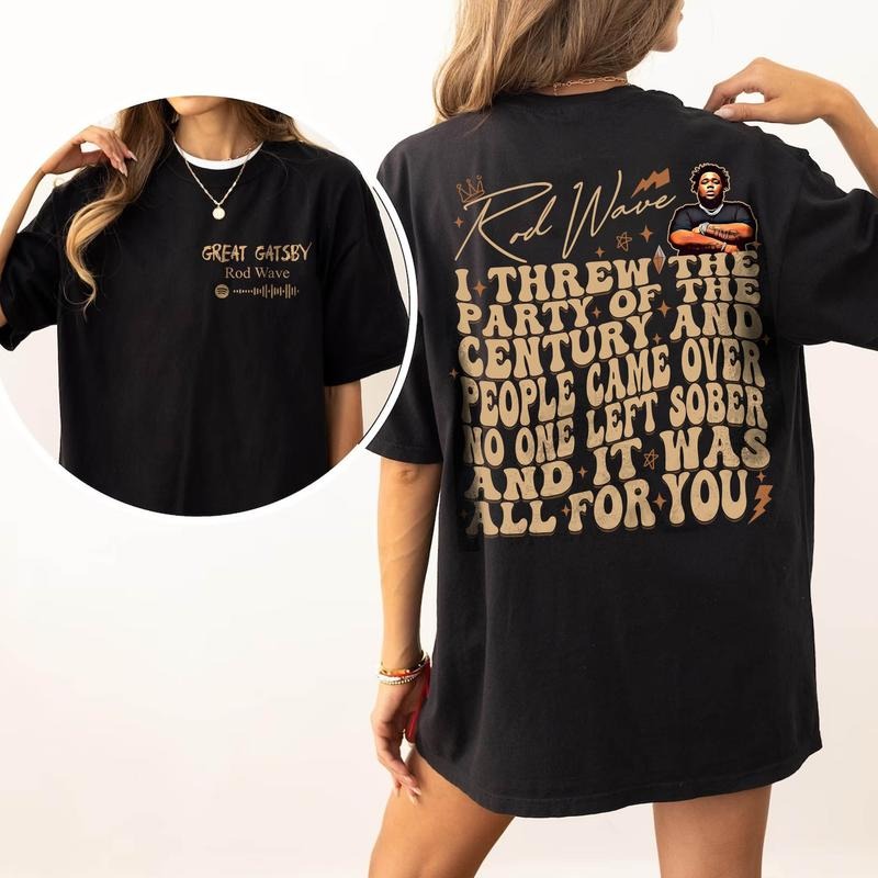 Graphic Rod Wave Nostalgia Shirt, Rod Wave Rapper Shirt, Rod Wave Rapper Shirt, Rod Wave Tee, Rod Wave Fan Gift,...