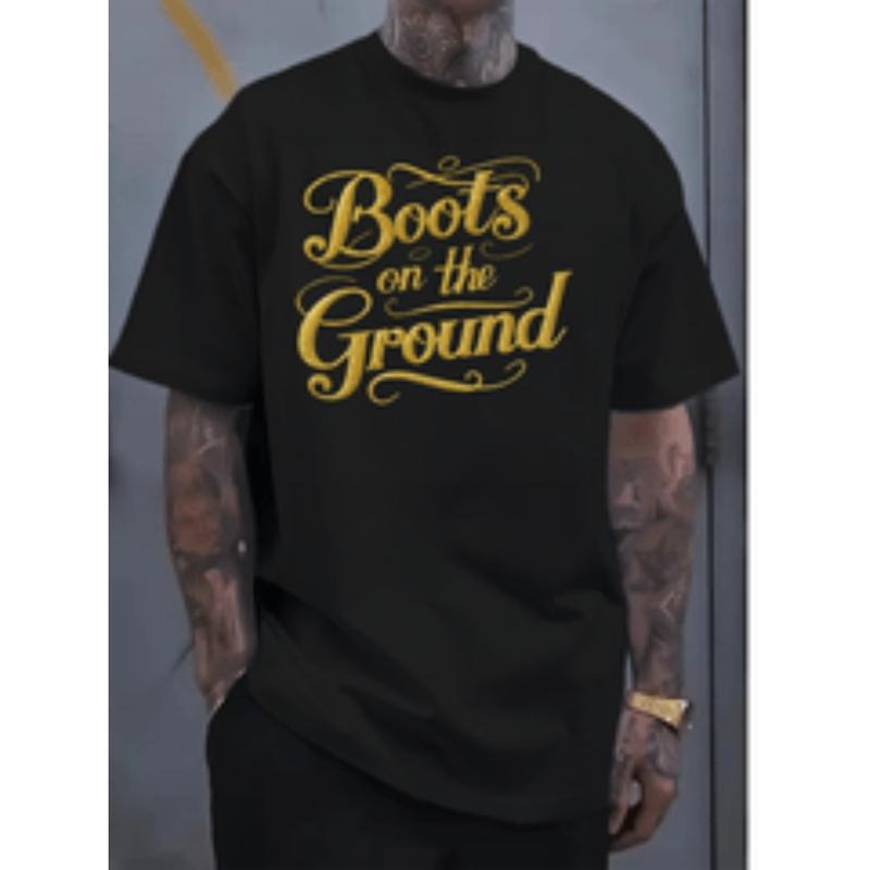 [Graphic Tees] Cotton     western   summer fashionable mans casual plus t shirt round neck short sleeve printed mans...