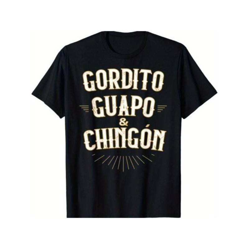 [Graphic Tees] Cotton   Chubby, Handsome and Awesome - Funny Mexican T-Shirt Hoodie, Sweatshirt | HypeDripTees.com
