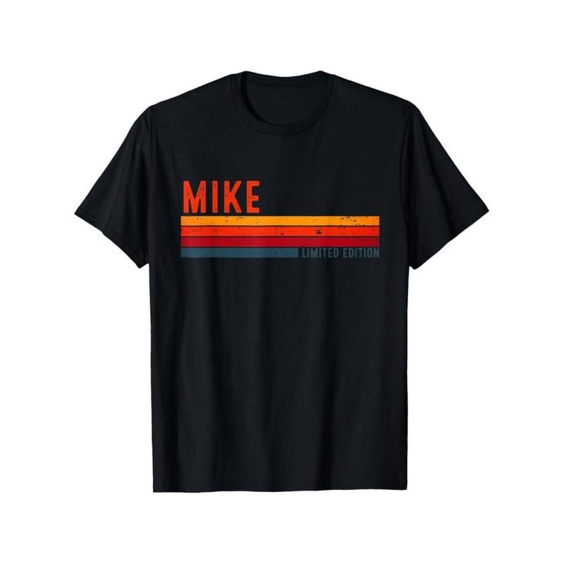 [Graphic Tees] Cotton  Mike Retro Vintage Limited Edition 80s 90s Birthday T-Shirt, Suitable for Mens & Womens Outdoor...