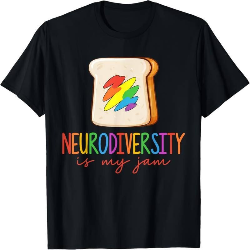 [Graphic Tees] Cotton  Neurodiversity is my pleasure. Attention Deficit and Autism Awareness T-shirt - 100% pure cotton,...