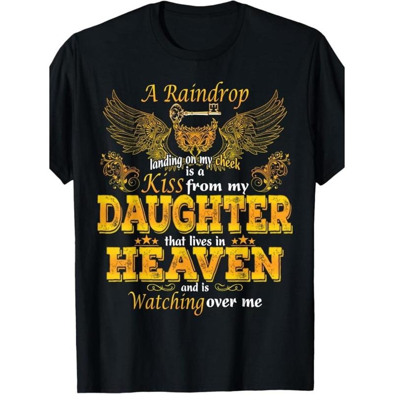 [Graphic Tees] Cotton 100% Made in USA Memorial Daughter T-Shirt - 180g Cotton Hoodie, Sweatshirt | HypeDripTees.com