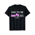 [Graphic Tees] Cotton Dad-to-Be 2025 Loading" New Dad Announcement T-Shirt - 100% Cotton