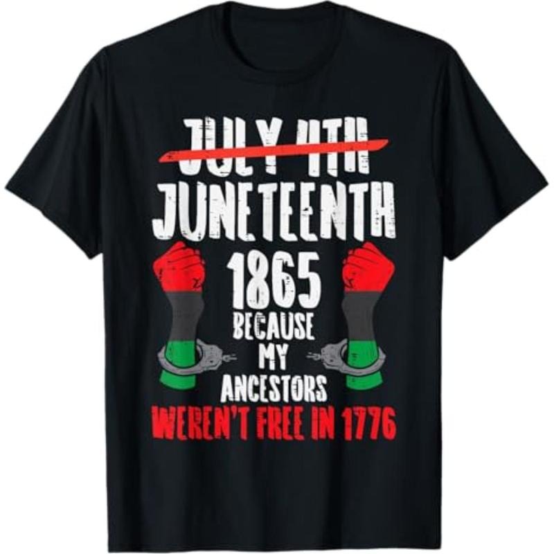 [Graphic Tees] Cotton Juneteenth 1865 African Fist Black History Pride Men Women T-Shirt Hoodie, Sweatshirt