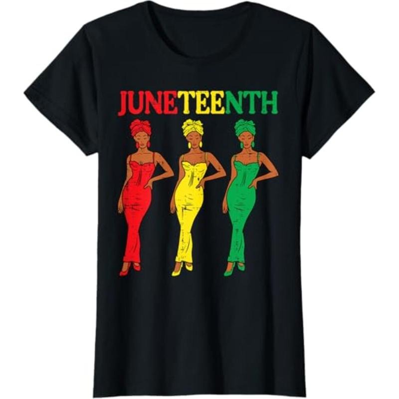 [Graphic Tees] Cotton Juneteenth African American Sisters Black History Women Girl T-Shirt Hoodie, Sweatshirt