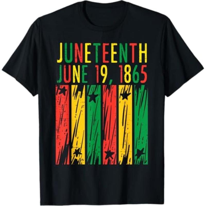 [Graphic Tees] Cotton Juneteenth Flag 1865 June 19th Black African Pride Men Women T-Shirt Hoodie, Sweatshirt