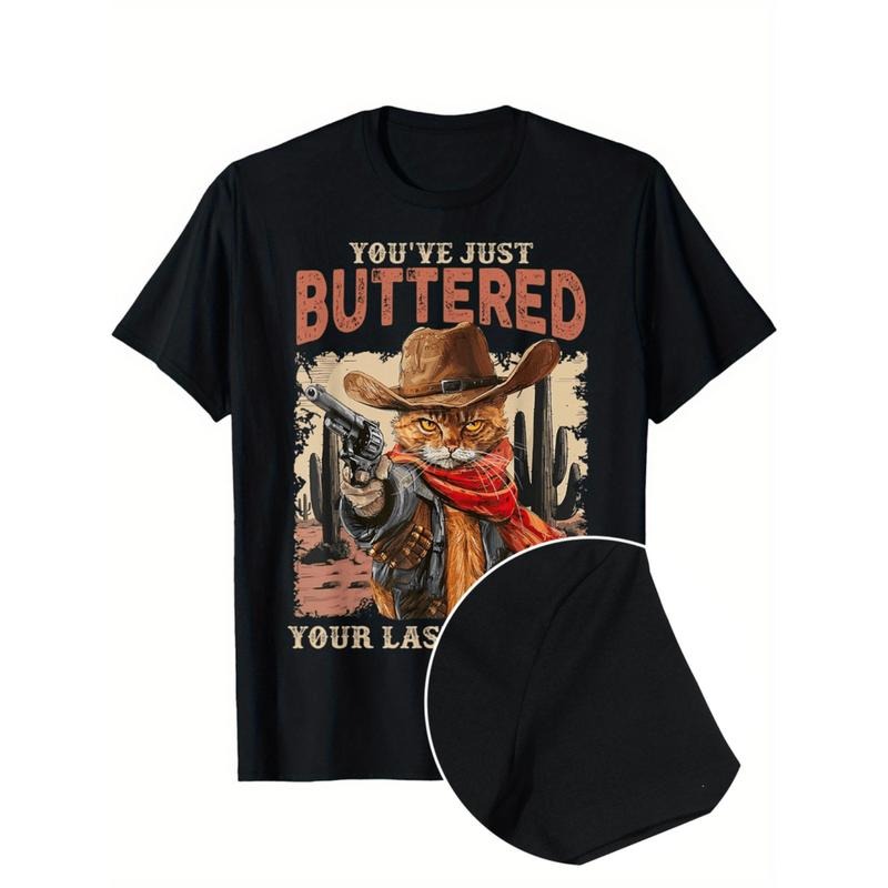 [Graphic Tees] Cotton meowdy   just   your last biscuit cowboy cat t shirt black Hoodie, Sweatshirt | HypeDripTees.com